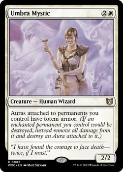 MTG Wilds of Eldraine Commander - Umbra Mystic - Image 1