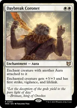 MTG Wilds of Eldraine Commander - Daybreak Coronet - Image 1