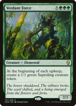 Verdant Force [Dominaria] - Image 1