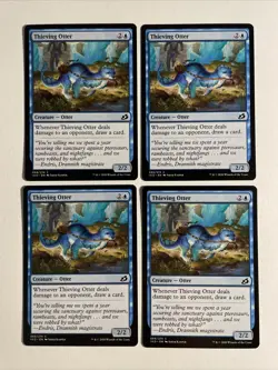 4x Mtg Ikoria Lair Of Behemoths Thieving Otter NM/M Magic the Gathering - Image 1