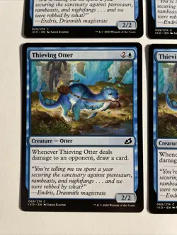 4x Mtg Ikoria Lair Of Behemoths Thieving Otter NM/M Magic the Gathering - Image 2