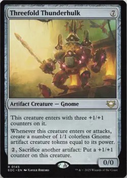 Threefold Thunderhulk R Commander: Edge of Eternities 145 NM MTG - Image 1