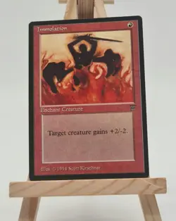 Immolation Legends Magic Karte MTG englisch (Aufopferung) - Image 1