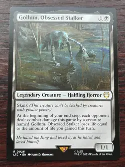 1x GOLLUM, OBSESSED STALKER - Lord of the Rings - MTG - Magic the Gathering - Image 1
