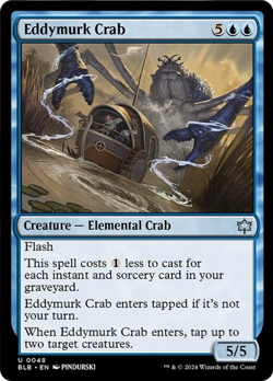 Eddymurk Crab [Bloomburrow] - Image 1