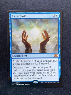 As Foretold - Double Masters 2022 MTG - Image 1