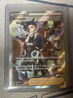 Adaman GG57/GG70 Pokemon Crown Zenith Galarian Gallery Full Art Card NM - Image 1
