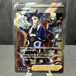 Adaman GG57/GG70 SWSH Crown Zenith Galarian Gallery Full Art Pokemon TCG Card NM - Image 1