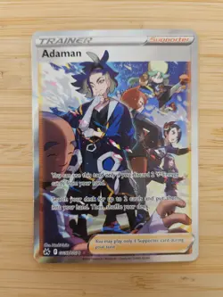Adaman GG57/GG70 Crown Zenith Galarian Gallery NM Full Art Pokemon Card - Image 1