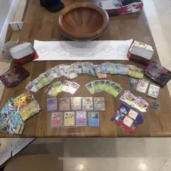 Massive Pokemon Collection Holo Reverse Holo Super Rare 1100 + TCG Card Lot C8 - Image 1