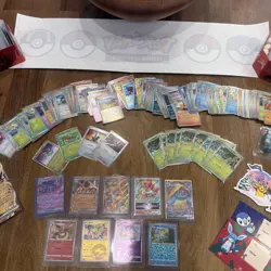 Massive Pokemon Collection Holo Reverse Holo Super Rare 1100 + TCG Card Lot C8 - Image 3