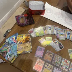 Massive Pokemon Collection Holo Reverse Holo Super Rare 1100 + TCG Card Lot C8 - Image 4