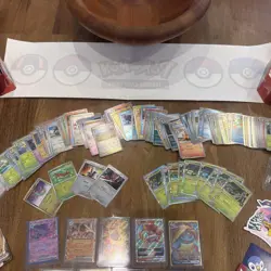 Massive Pokemon Collection Holo Reverse Holo Super Rare 1100 + TCG Card Lot C8 - Image 5
