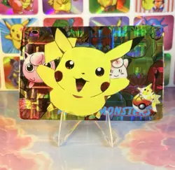 Pokemon HOLO Vintage Pocket Monsters Vending Prism Sticker 1998 Nintendo - Image 1