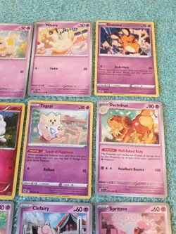 FAIRY TYPES BUNDLE OF POKEMON CARDS #6. - Image 3