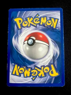 Hitmonlee 7/62 MP Fossil Holo Rare 1999 WOTC Pokemon Card Moderate Play - Image 2