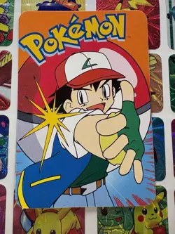 Pokemon Rare Vintage Vending Machine Holo prism sticker Nintendo 2000 Pikachu - Image 4