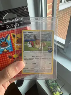 Pokemon Eevee on the Ball and Eevee Capes Deck Box 002/005 Sealed Promo - Image 3