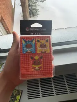 Pokemon Eevee on the Ball and Eevee Capes Deck Box 002/005 Sealed Promo - Image 5
