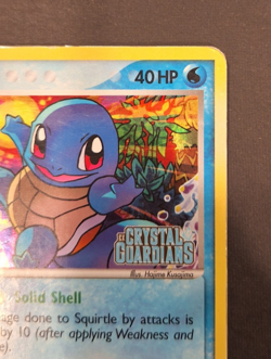 Squirtle 64/100 - Crystal Guardians - Reverse Holo Stamped - Pokemon TCG - MP/HP - Image 5