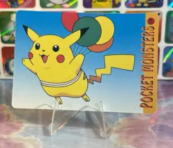 Pokemon HOLO Vintage Pocket Monsters Prism Sticker 1998 Nintendo Rare Chansey - Image 5
