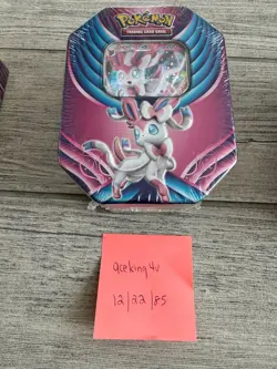 Sealed - Sylveon TIN GX Fall Celebration Pokemon TCG New in Box MINT - Image 1