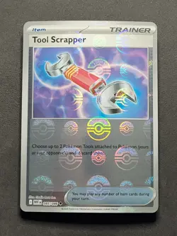 Tool Scrapper 085/086 Poke Ball Pattern White Flare Pokemon TCG - Image 1
