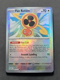 Fan Rotom 085/131 Poke Ball Pattern Prismatic Evolutions Pokemon TCG - Image 1