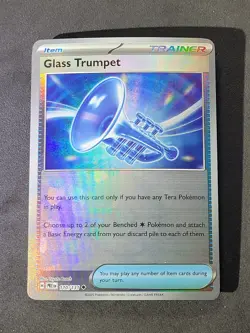 Glass Trumpet 110/131 Poke Ball Pattern Prismatic Evolutions Pokemon TCG - Image 1