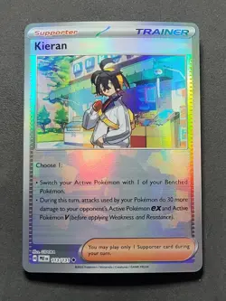 Kieran 113/131 Poke Ball Pattern Prismatic Evolutions Pokemon TCG - Image 1