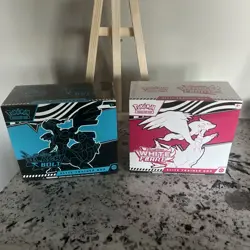 Pokemon TCG Black Bolt & White Flare Elite Trainer Box brand new sealed bundle 2 - Image 1