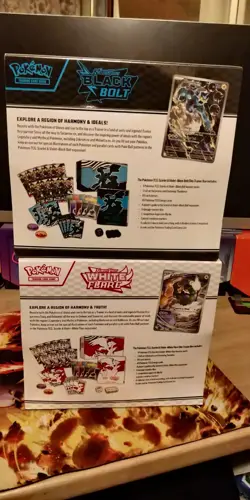Pokemon TCG Black Bolt & White Flare ETB Elite Trainer Box Sealed Bundle / Set - Image 2