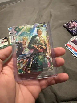 Roronoa Zoro - PRB02-006 (SP) - The Azure Sea's Seven (OP14) - Image 1