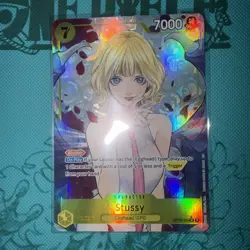 One Piece TCG OP13 Carrying On His Will OP13-110 Stussy SR Alt NM English - Image 1