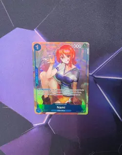 One Piece: Emperors in the New World Nami OP09-050 (Alt Art / Parallel) - M/NM - Image 1