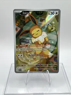 Pokemon TCG - Eevee SVP 173 Black Star Promo - Prismatic Evolutions - Image 1