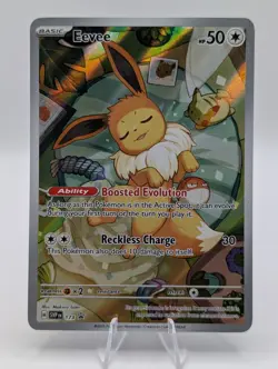 Pokemon TCG - Eevee Prismatic Evolutions ETB Promo SVP 173 (NM) - Image 1