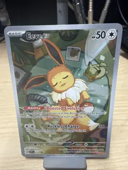 Pokemon TCG Eevee Black Star Promo 173 Prismatic Evolutions Mint Condition - Image 1