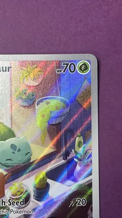 Bulbasaur 143/142 Stellar Crown Pokemon TCG Illustration Rare 2024 NM Card - Image 4