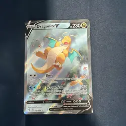 Dragonite V 192/203 Alt art Evolving Skies Pokemon TCG 2021 - Mint Condition NM - Image 1