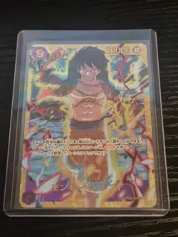 Monkey D Luffy OP09-119 SEC JP One Piece Card Game - Image 1