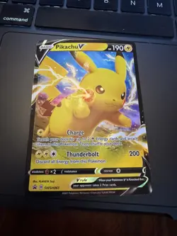 Pokemon Pikachu V - Promo SWSH: Sword & Shield Promo Cards SWSH061 NM - Image 1