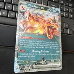 Charizard ex 196 and 054/091 Jumbo Card 🔥From Charizard Collection🔥 Lenticular - Image 2