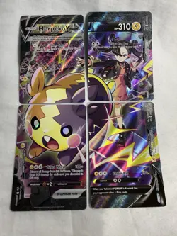 Pokemon Morpeko V-UNION Holo 4-Card Lot Sword & Shield SWSH165-168 English - Image 1