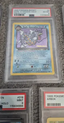 Graded Pokemon Lot of 5 TCG Cards 4 psa slab 1 cgc. char,gyar,gx tag team,arb,sp - Image 5