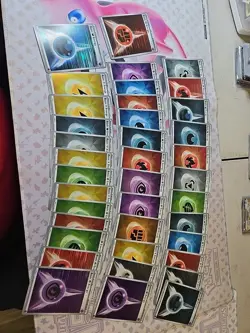 Pokemon Lot Of 38 Holo Energy Cards NM S&V - Image 1
