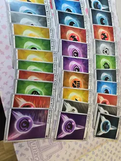 Pokemon Lot Of 38 Holo Energy Cards NM S&V - Image 4