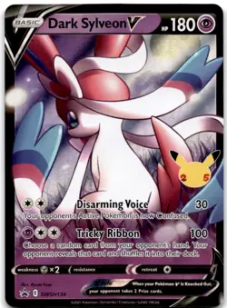 Dark Sylveon V - Promo SWSH: Sword & Shield Promo Cards SWSH134 NM - Image 1