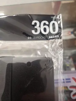 Ultra Pro Eclipse 9-Pocket PRO-Binder - Jet Black - Holds 360 Cards Sealed - Image 5