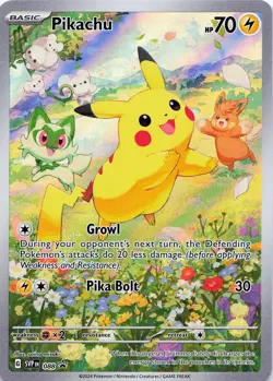 POKEMON Pikachu - #088 Holo SV: Scarlet & Violet Promo Cards NM - Image 1